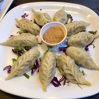 Momos at Little Windows in Pokhara