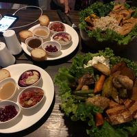 Buddha bowls at Little Windows in Pokhara