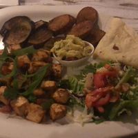 Vegan set at Little Windows in Pokhara