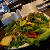 tasty salad at Little Windows in Pokhara