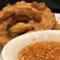 Royal Pumpkin
Golden fried pumpkin, ground peanuts, sweet sour sauce at Ta Ra Rin in Eugene