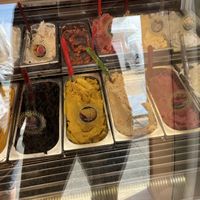 All sorbets except banana and coconut are vegan!   at Barbarac in Saint-tropez