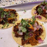 Al pastor taco  at Club Mexicana - Seven Dials in London