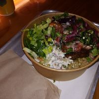 BBQ taco bowl at Club Mexicana - Seven Dials in London