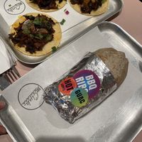 Burrito and tapas   at Club Mexicana - Seven Dials in London