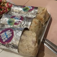 3 bbq buritos  at Club Mexicana - Seven Dials in London
