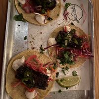 bbq Taccos  at Club Mexicana - Seven Dials in London