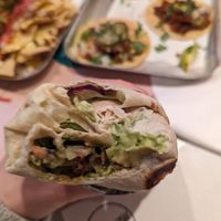 Rib burrito at Club Mexicana - Seven Dials in London