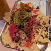 Loaded nachos at Club Mexicana - Seven Dials in London
