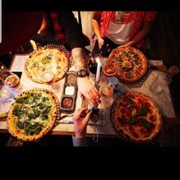 Greeeeaaattttt pizzas! at Pazzi in Stockholm