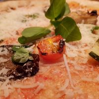 Don't forget to ad chili oil on pizza 😁 at Pazzi in Stockholm