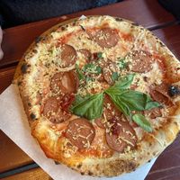 Vegan nduja  at Pazzi in Stockholm