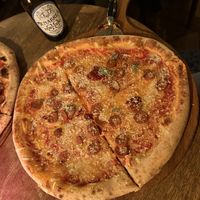 Vegan Nduja pizza (179kr)  at Pazzi in Stockholm