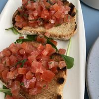 Fresh tomatoes - the dressing was super nice  at One80 in Mgarr