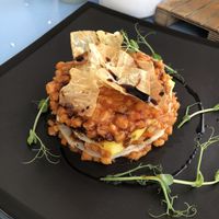 Open Celeriac Lasagne (vegan) at One80 in Mgarr
