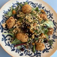 Crispy Cauliflower salad  at One80 in Mgarr
