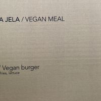 prices in marks. exchange rate: 1 Bosnian mark = 0.5 euro  at Hotel Platani in Trebinje