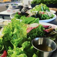 Local greens at Boxcar in Atlanta