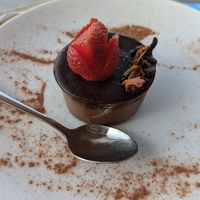 Cheesecake at Penida Colada Beach Bar in Penida Island