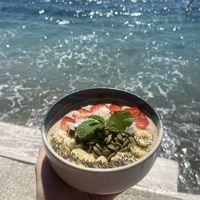   at Penida Colada Beach Bar in Penida Island