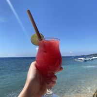   at Penida Colada Beach Bar in Penida Island