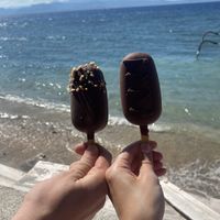   at Penida Colada Beach Bar in Penida Island