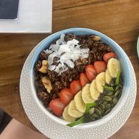 Smoothie bowl  at Penida Colada Beach Bar in Penida Island
