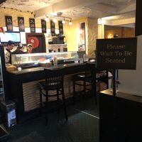 Sushi bar  at Golden Sakura in Whitehorse