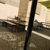 Seating area  at Hans im Glück in Amberg