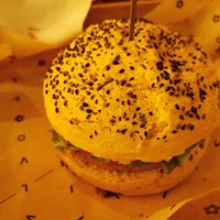 The funky cecio at Flower Burger in Florence