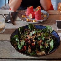 Heerlijke vegan en vega lunch! at Lot en de Walvis in Leiden