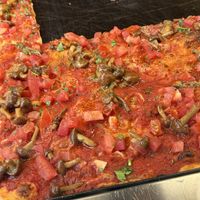 My favorite mushroom pizza  at Alice in Lucca