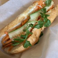 Tofu bahn mi  at Xankia in Milwaukee