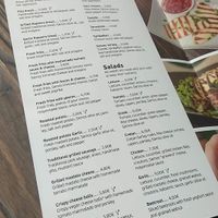 Very delicious vegan appetizers and salads! at Garlic Grill House in Samos