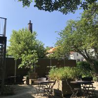 A piece of the garden  at Bluebirds in the Backyard in Dordrecht