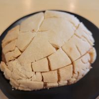 Vanilla Concha at Café Vegetal in Mexico City