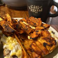   at Café Vegetal in Mexico City