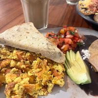   at Café Vegetal in Mexico City