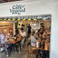   at Café Vegetal in Mexico City