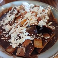 Chilaquiles at Café Vegetal in Mexico City