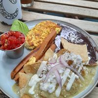 Desayuno completo at Café Vegetal in Mexico City