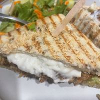  Sándwich de pullednopork  at Café Vegetal in Mexico City