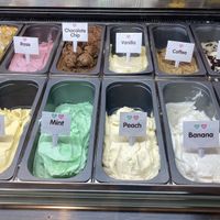 Amazing choice of Vegan ice creams. Blown away!  at ARTBOX in Brighton