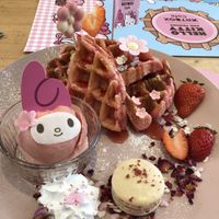 Flowerberry waffles   at ARTBOX in Brighton