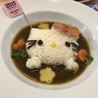 Hello Kitty curry  at ARTBOX in Brighton