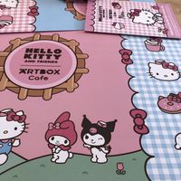 Placemats & menu  at ARTBOX in Brighton