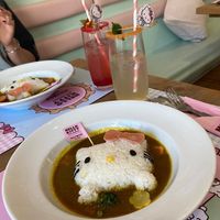 Curry and drinks at ARTBOX in Brighton