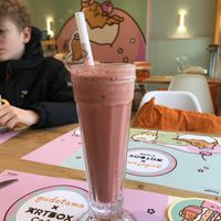 Vegan Red Velvet Milkshake with Oat Milk  at ARTBOX in Brighton