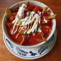 Sopa Azteca at Gold Taco in Mexico City