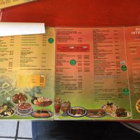 menu  at Gold Taco in Mexico City